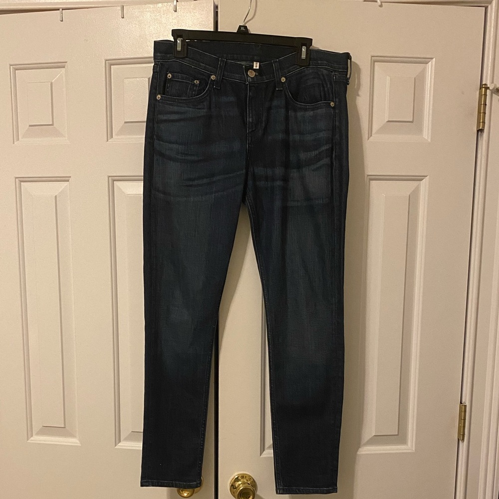 RAG & BONE high rise skinny